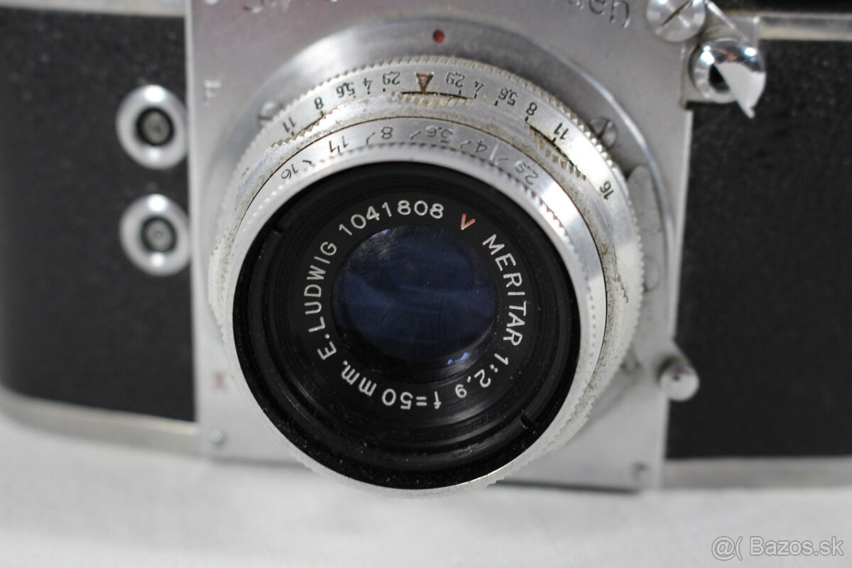 starožitný fotoaparát Exa - 4