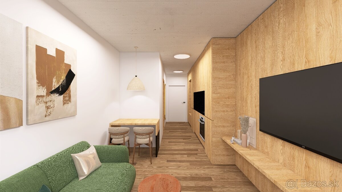 Predám 1izbový byt, balkón, Vysoké Tatry - 4