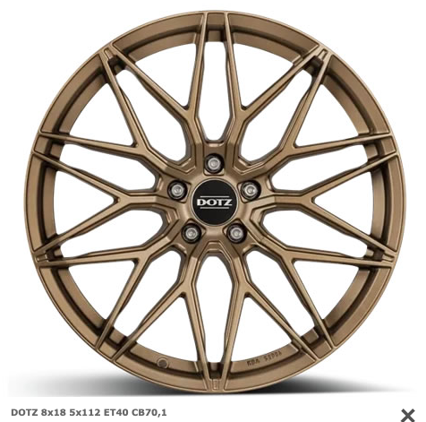 Predam DOTZ SUZUKA BRONZE 5x112 R18 NOVE - 4