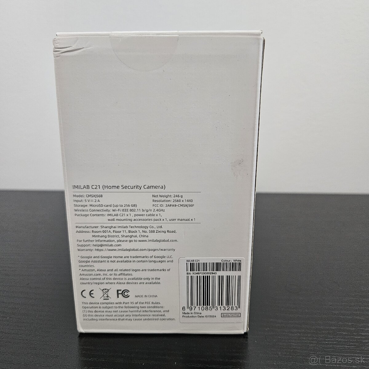 IMILAB C21 – 2,5K WiFi inteligentná interiérová kamera - 4