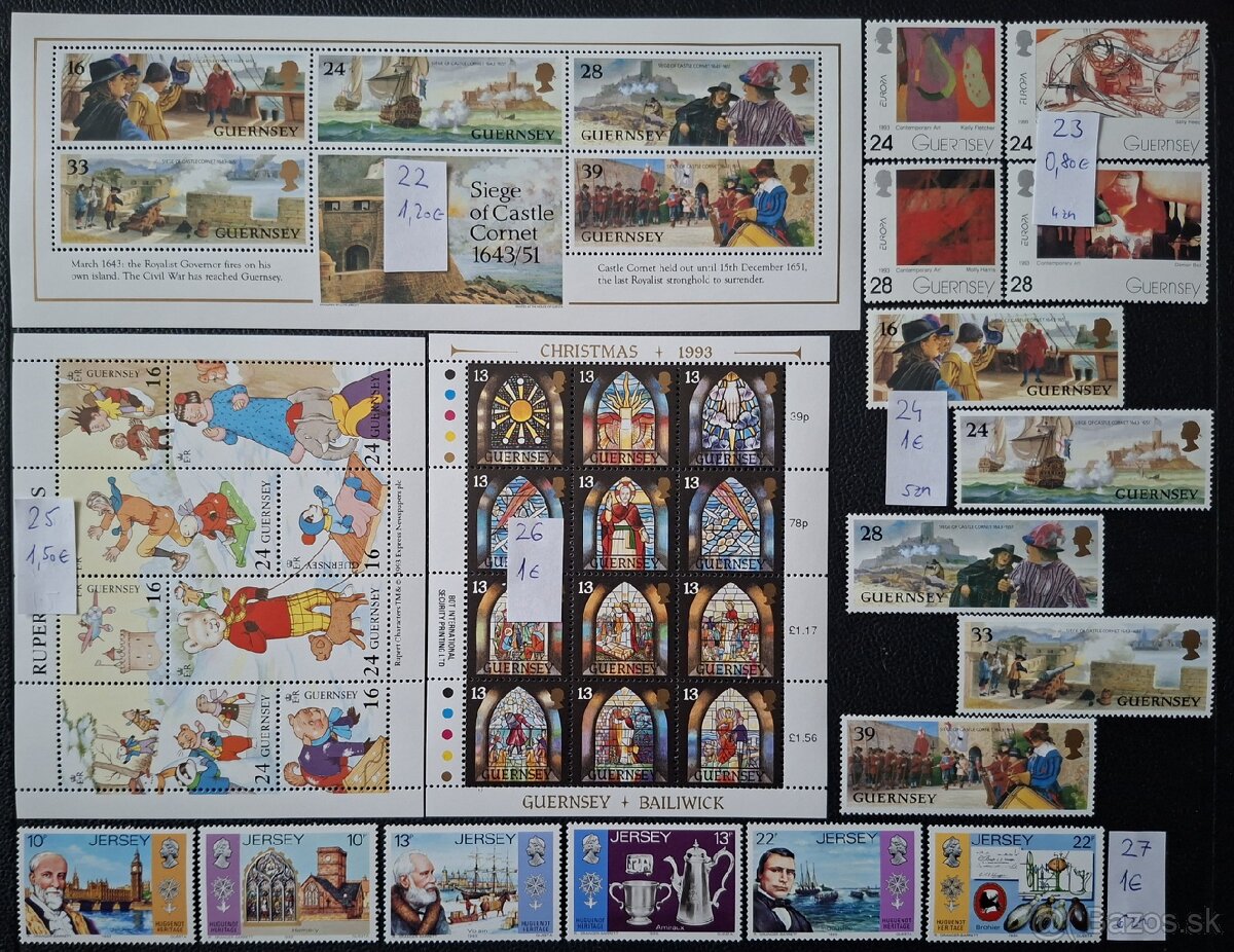 Postove znamky 10 (109poloziek) - 4