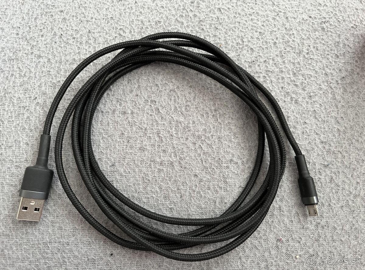 Blitzwolf nabíjačka 24W + Beseus microUSB kábel 2m - 4