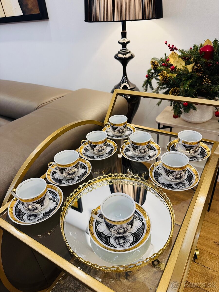 Československé šálky 8 ks plachetnice+ZADARMO doprava - 4