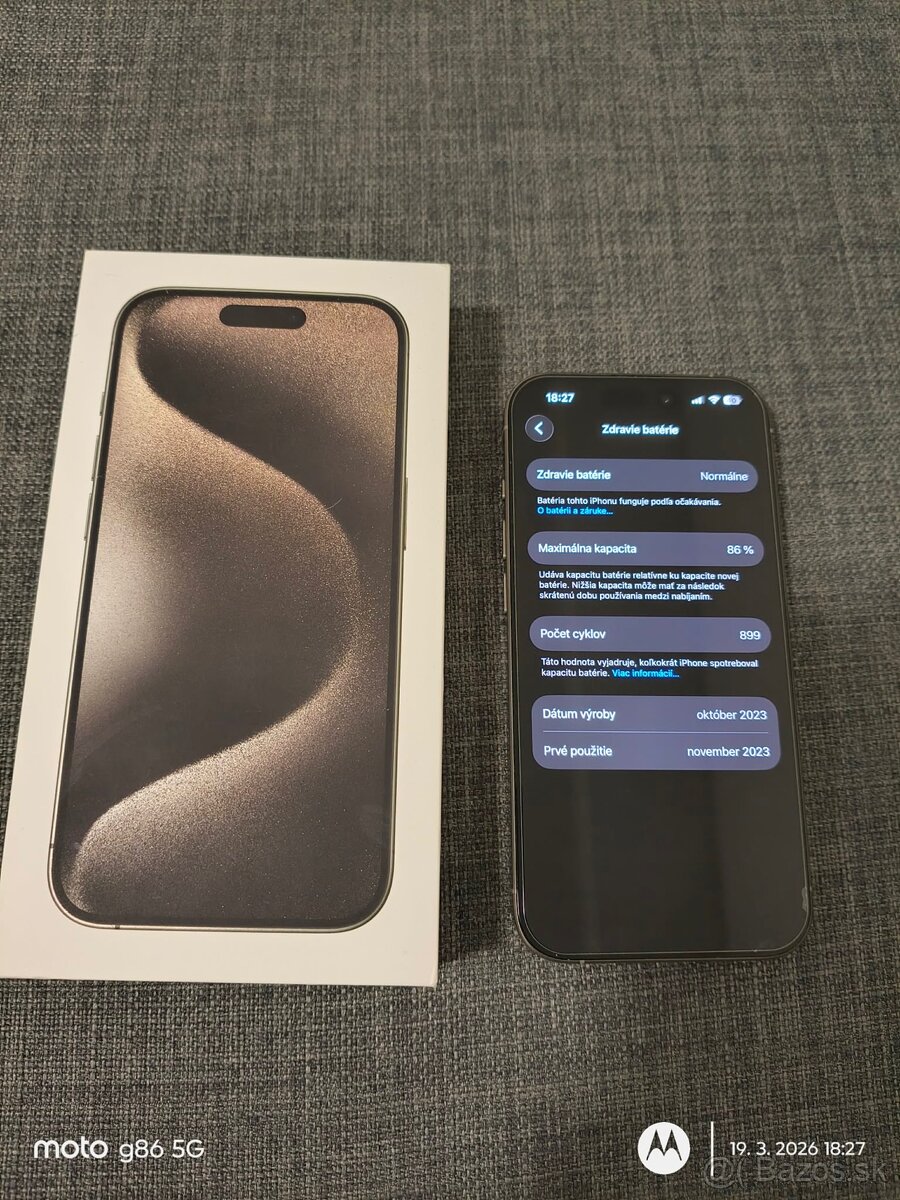 iPhone 15 Pro 256 GB TOP STAV - 4