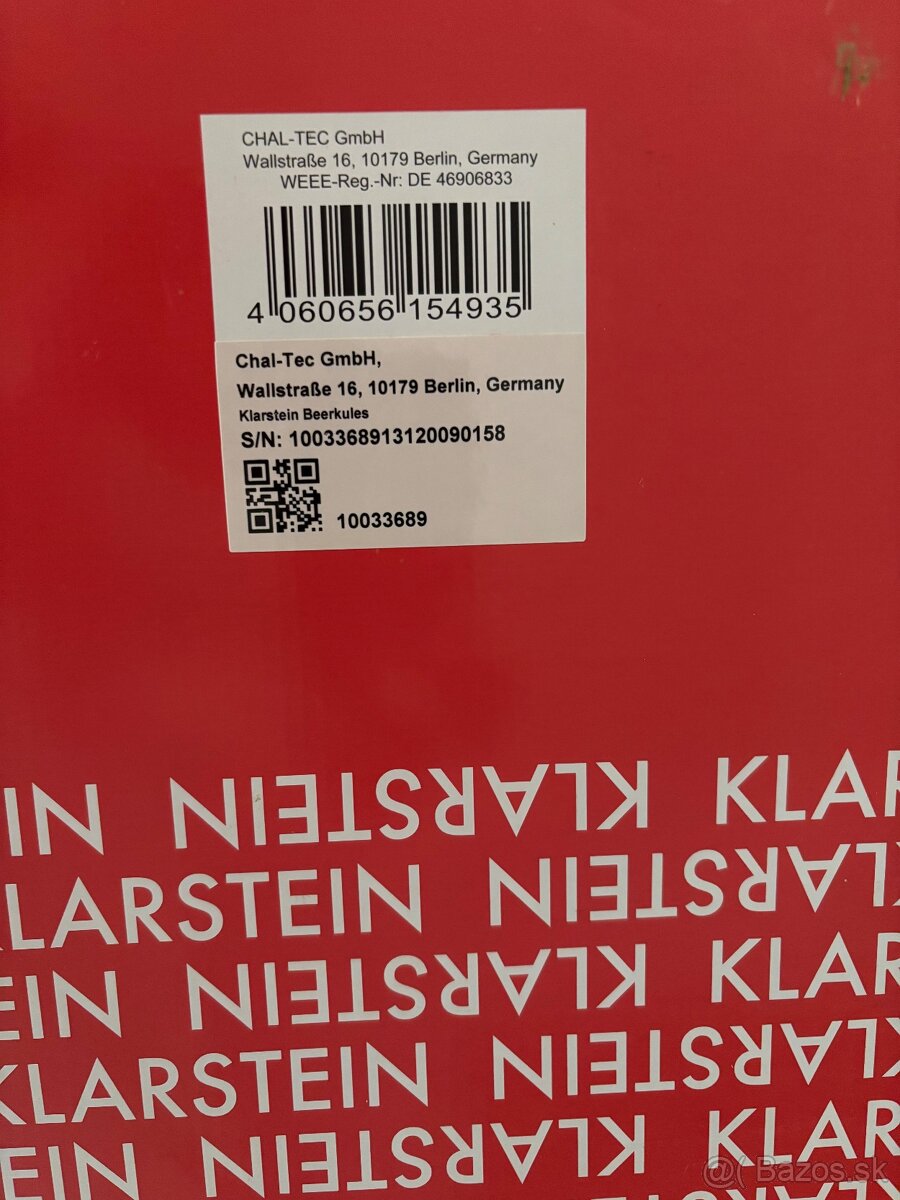 Predám Klarstein prístroj na čapovanie - 4