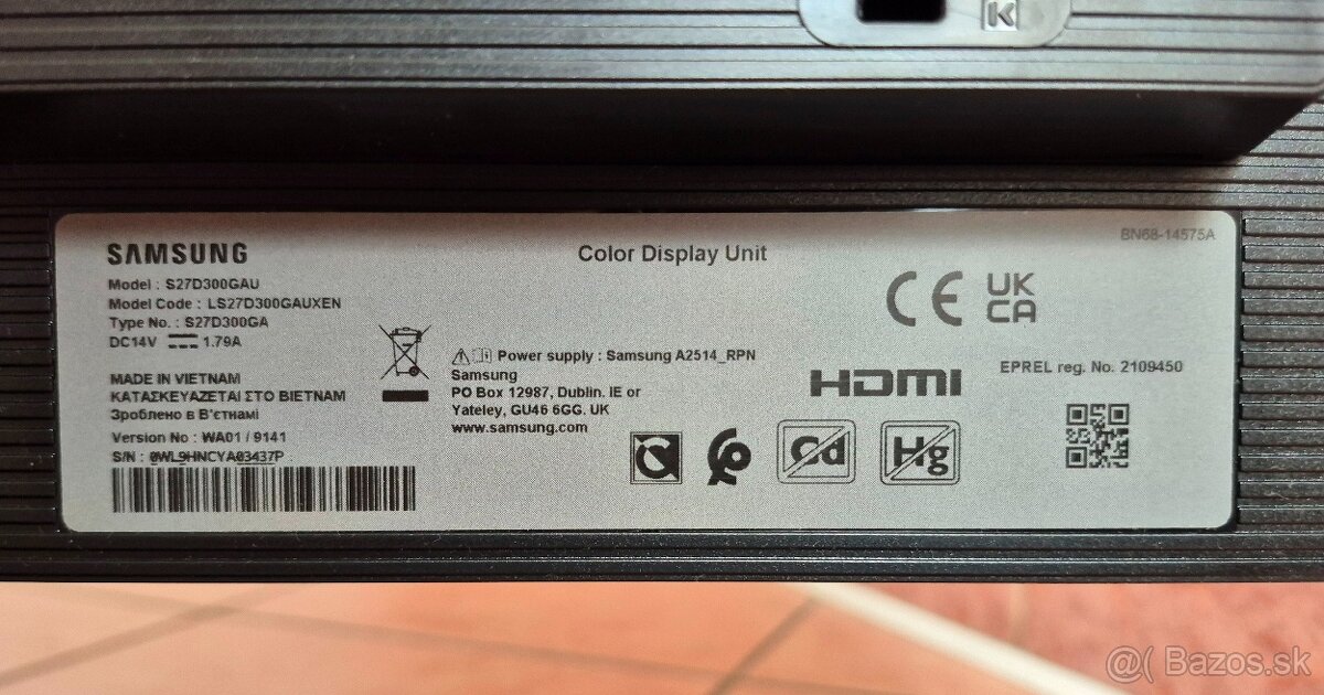 Monitor Samsung Essential 27" - 4