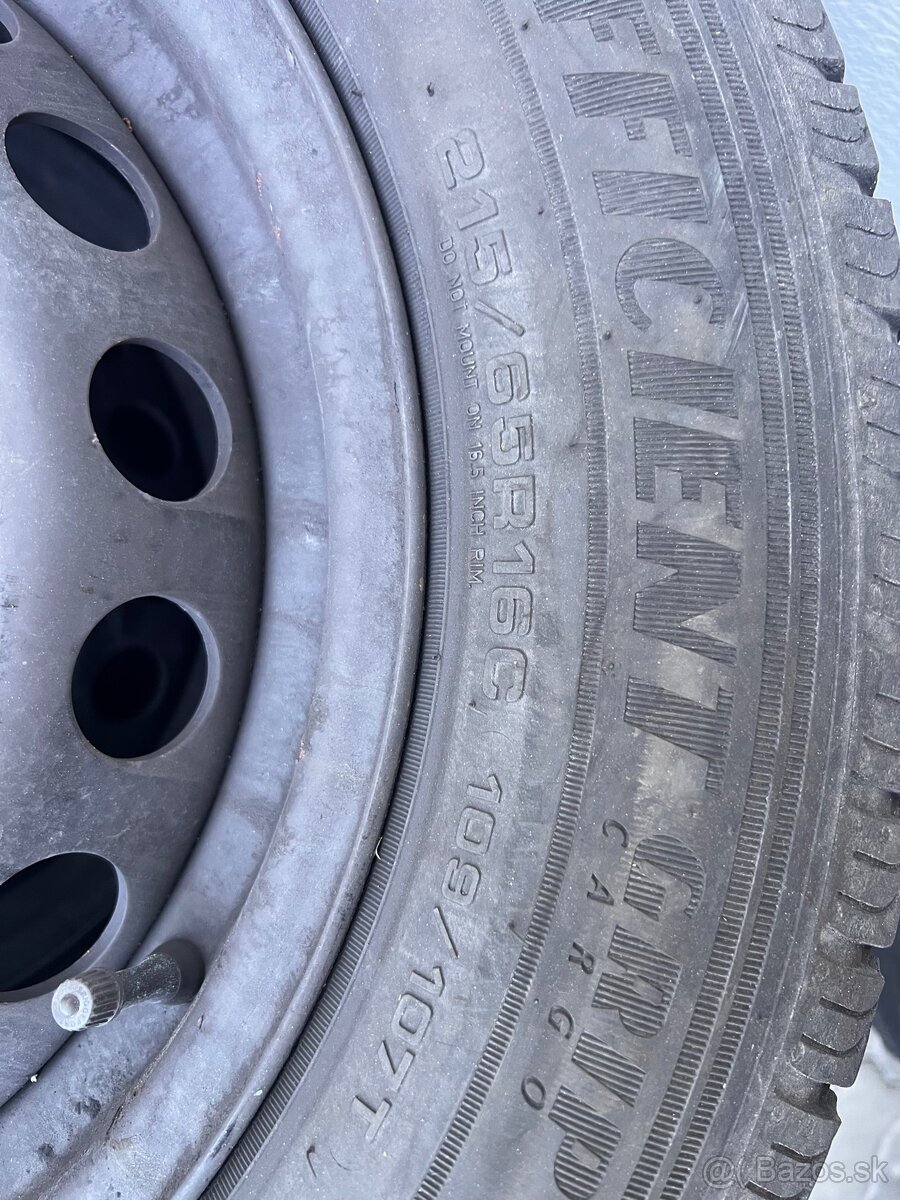Predám Pneu 215/60r16 Ford transit custom - 4
