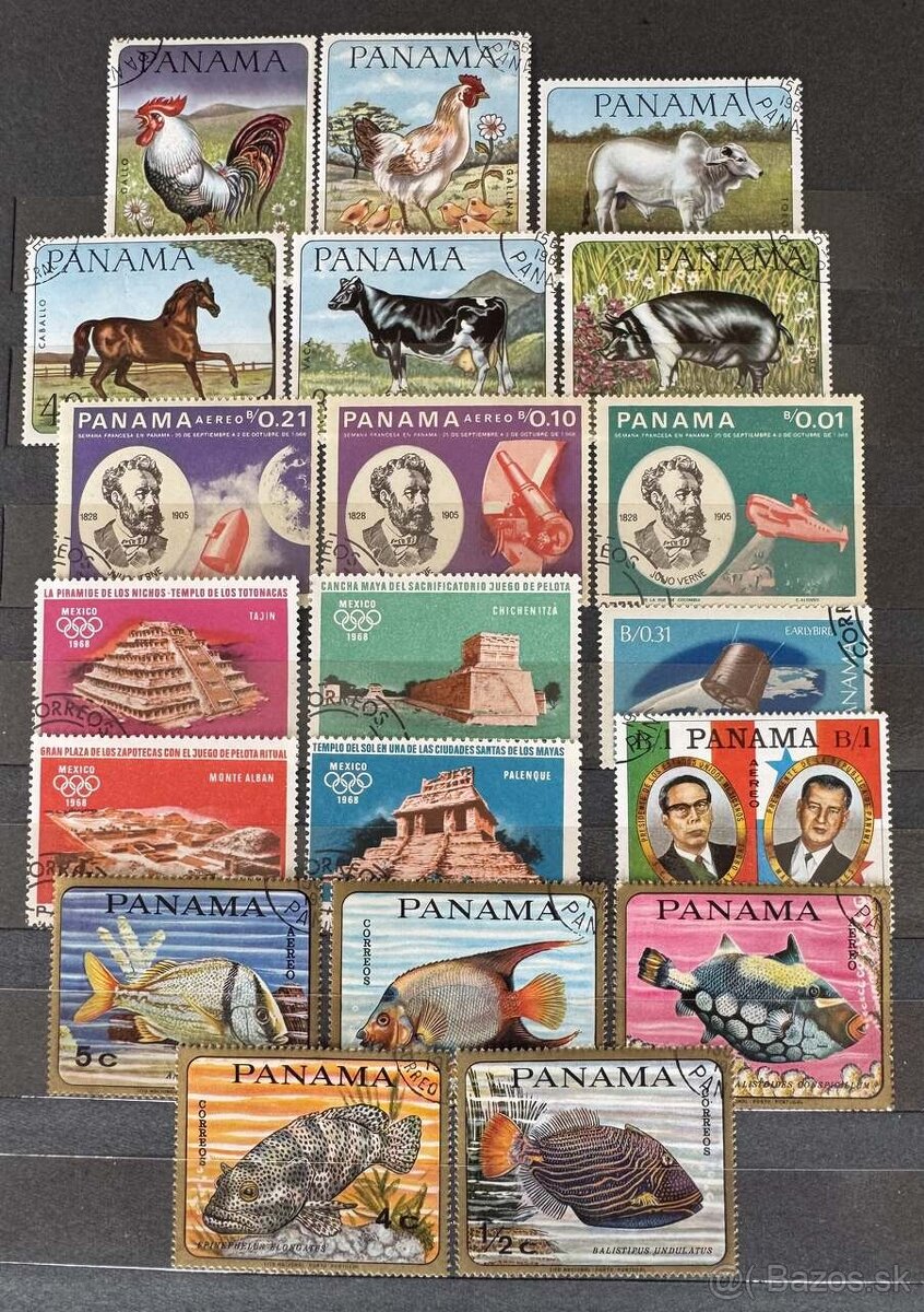 poštové známky - Panama - 4