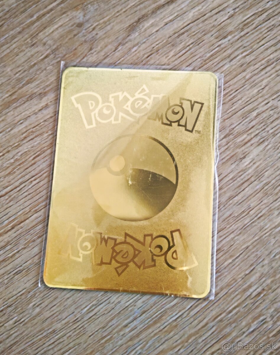 Kovové pokémon karty - 4