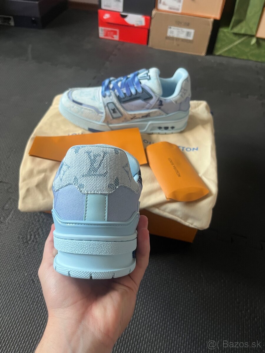 Louis Vuitton Trainer Modry - 4