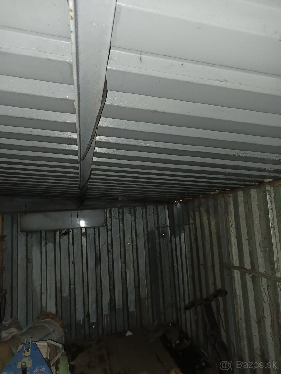 Stavebná búda ,plechova garáž - 4