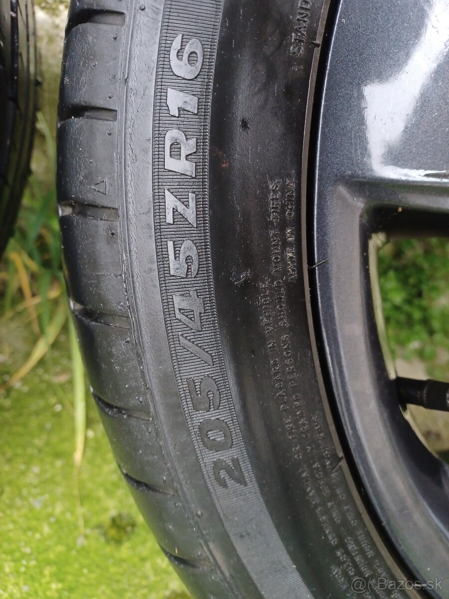 PREDAM HLINIKOVE ŠKODA ORG DISKY LETNE R16 5×100 - 4