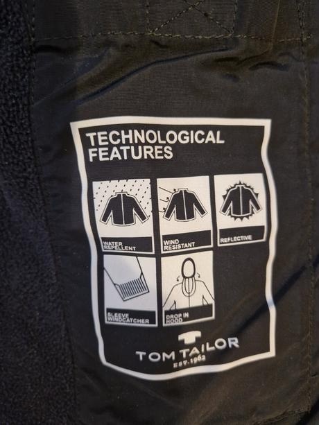 Zimná bunda Tom Tailor 152 modrá - 4