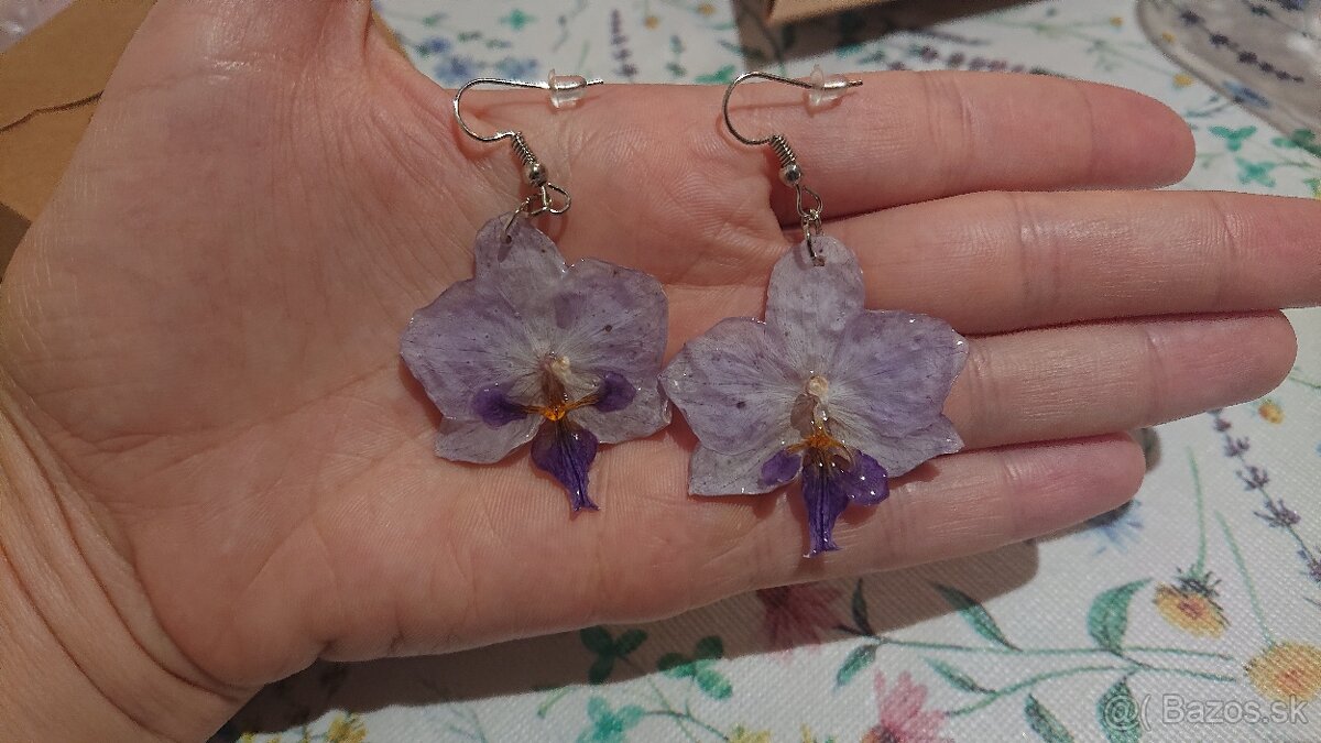 Orchidea náušnice - 4