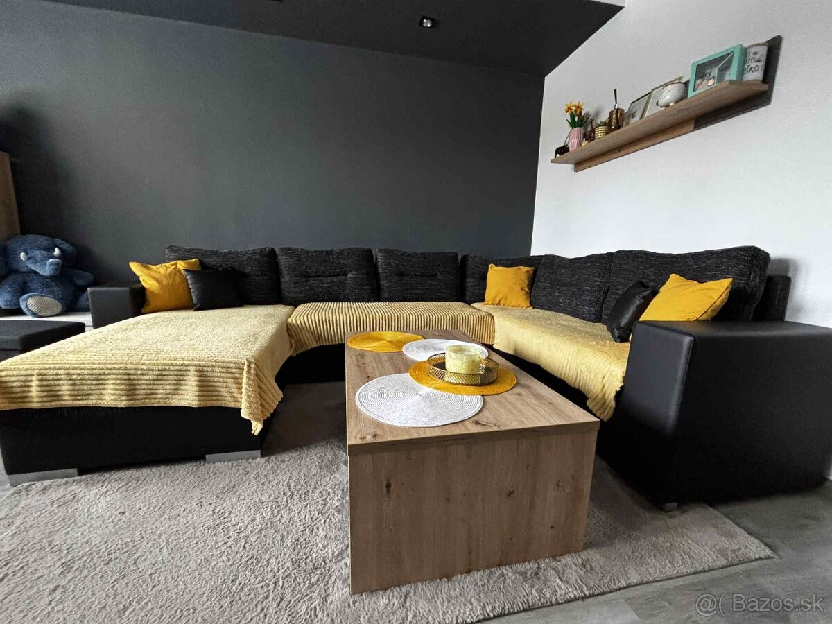 Sedacia súprava v tvare U - 4