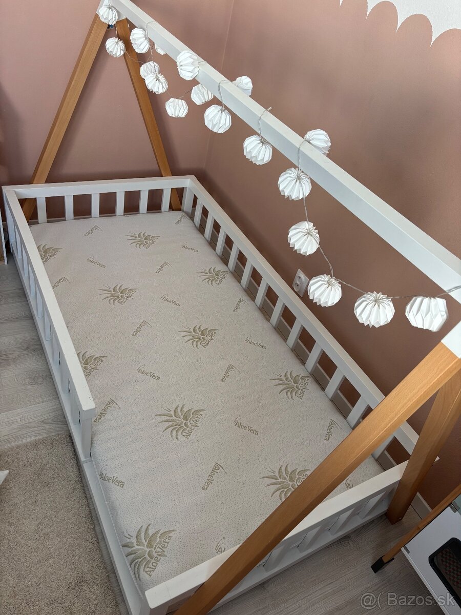 Detská posteľ s matracom - 4