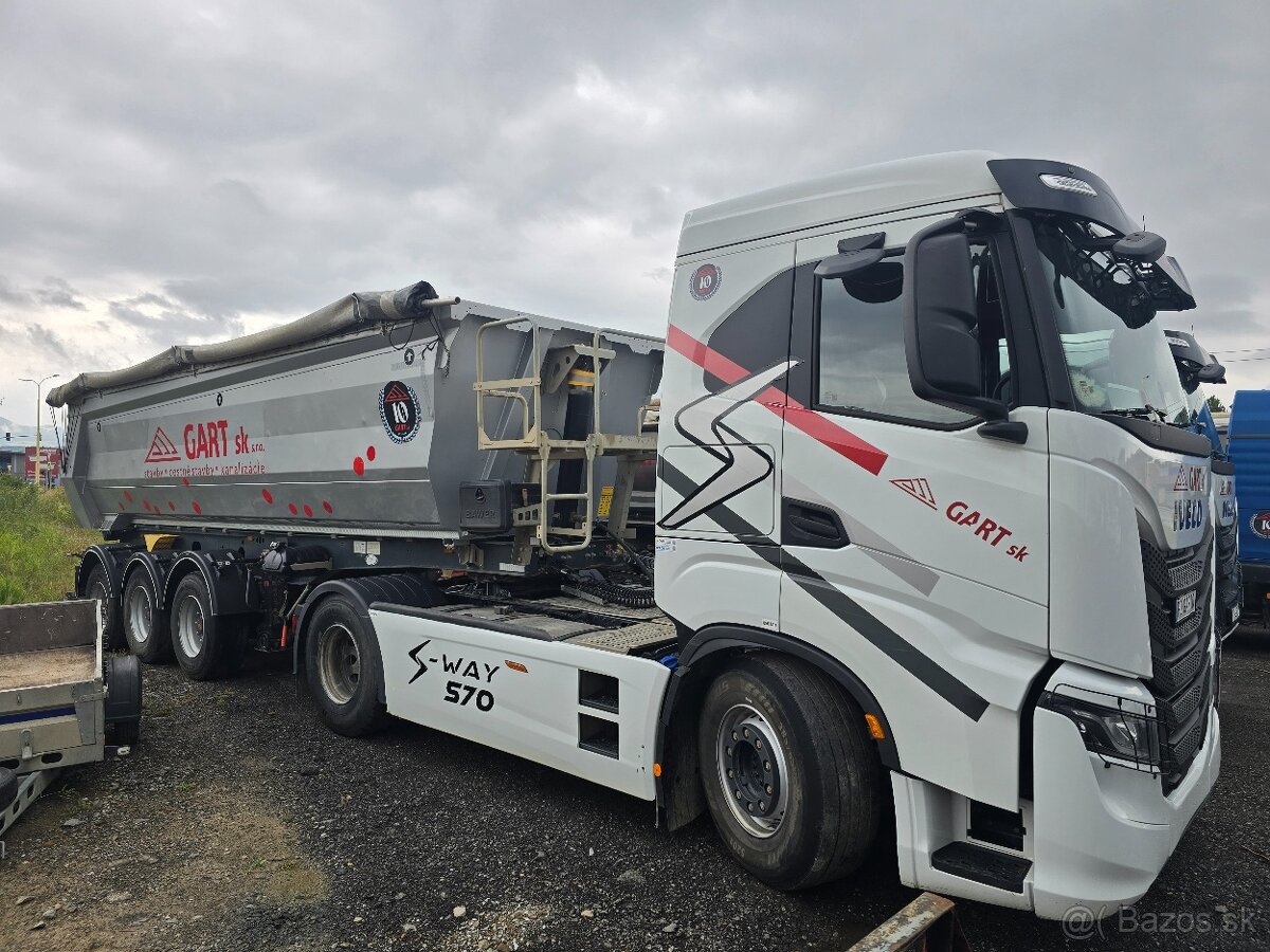 IVECO S WAY 570 - sklápací náves - 4