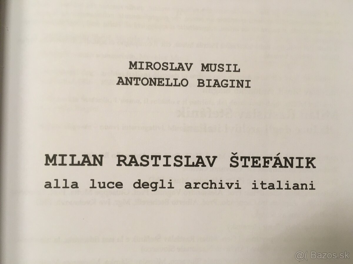 M.R.ŠTEFÁNIK V ARCHÍVOCH - 4