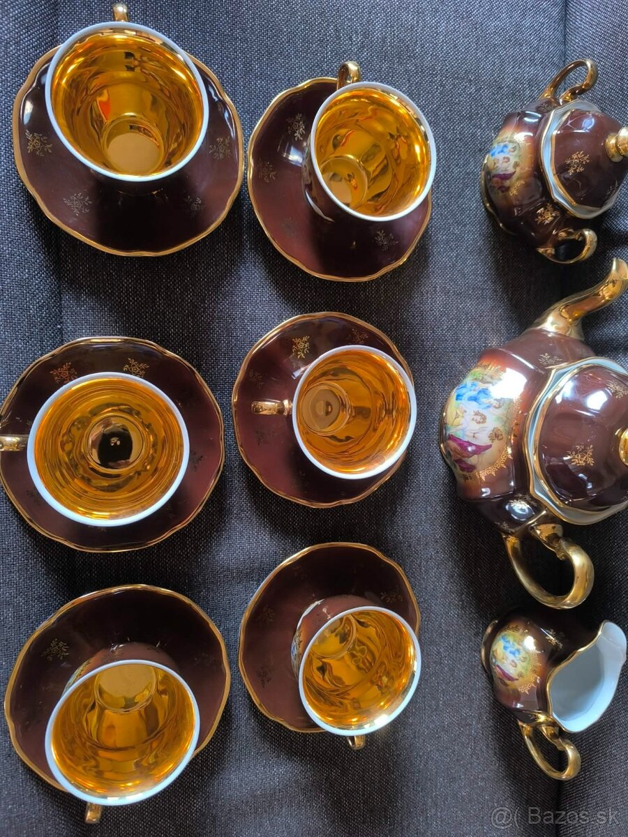 čajový porcelánový servis - 4