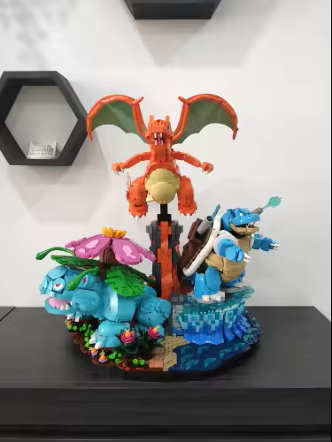 Pokémon - Venusaur, Charizard and Blastoise 72153 - 4