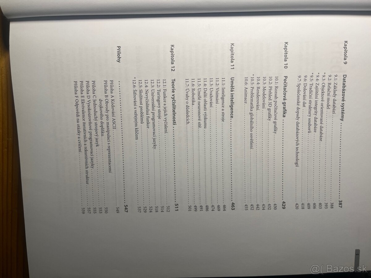 Kniha Informatika J. Gleen Brookshear - 4