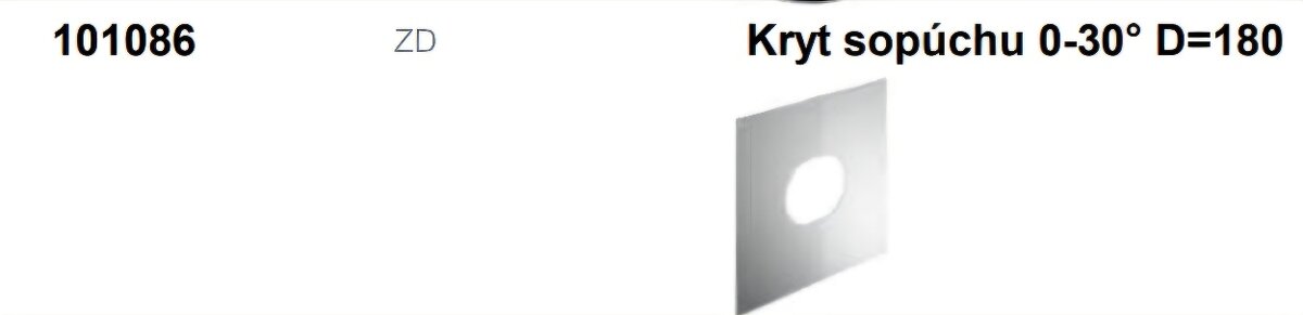 Schiedel kryci plech 101086 - 4
