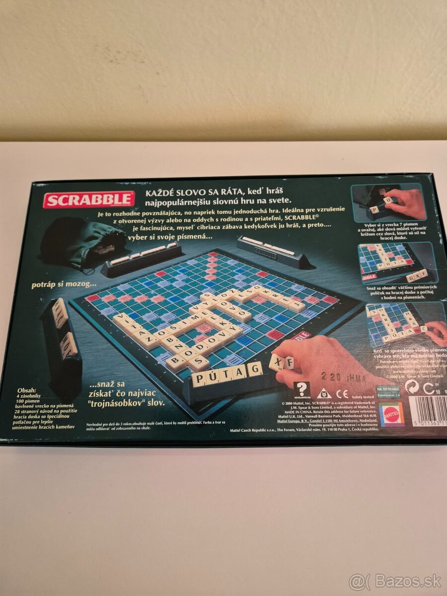 Scrabble - spoločenská hra - 4