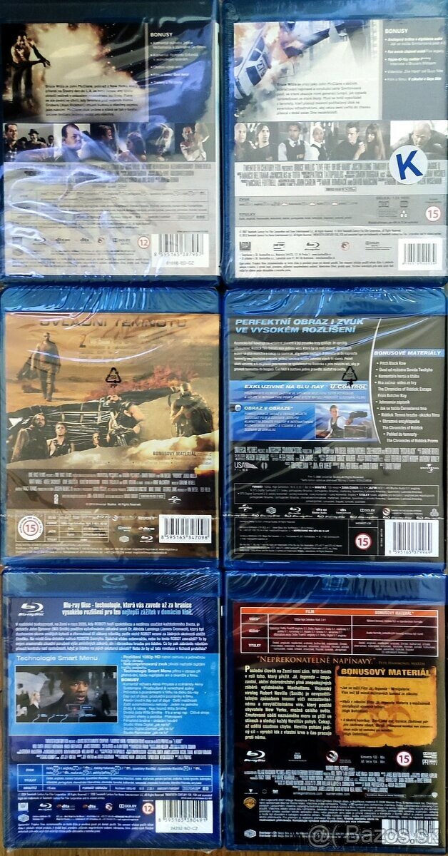 Prodám filmy Blu-Ray.1 - 4