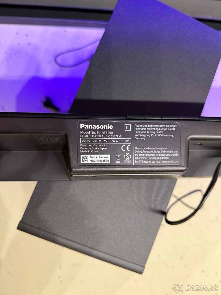 Panasonic SU-HTB490 | 320W soundbar ako NOVÝ - 4
