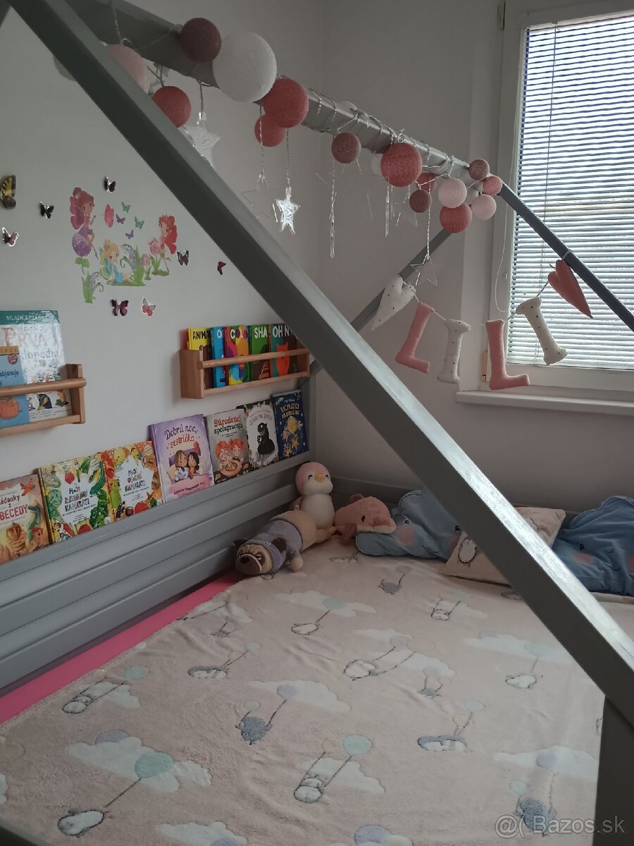 Velka domcekova montessori postel - 4