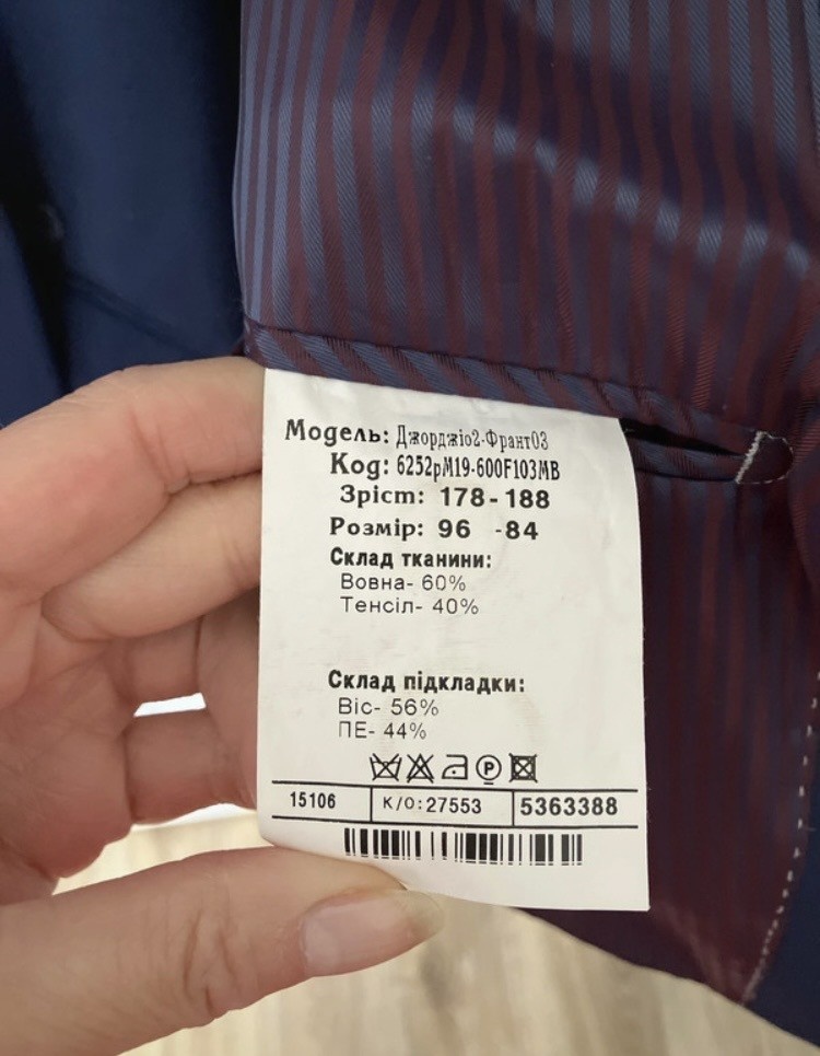 Kvalitný pánsky oblek Voronin Signature - 4