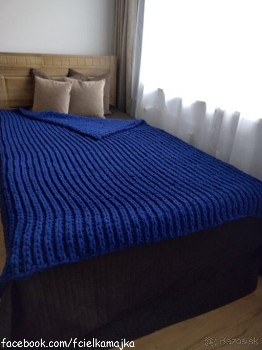 NOVA puffy deka 145/200 kralovska modra - 4