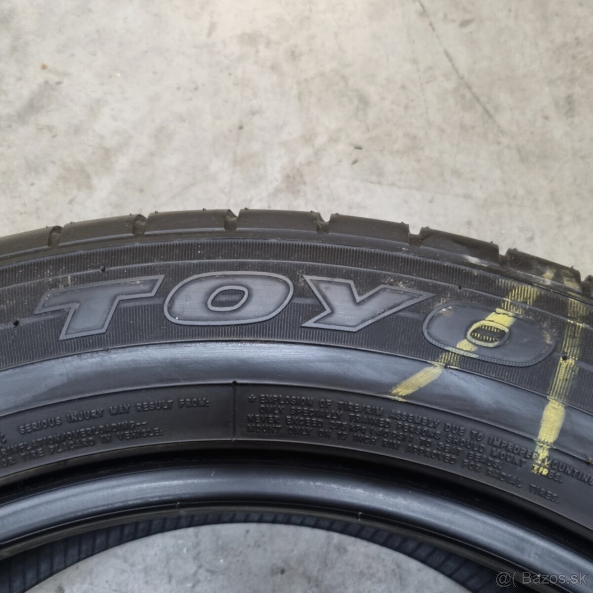 Letné pneumatiky 225/55 R19 TOYO - 4