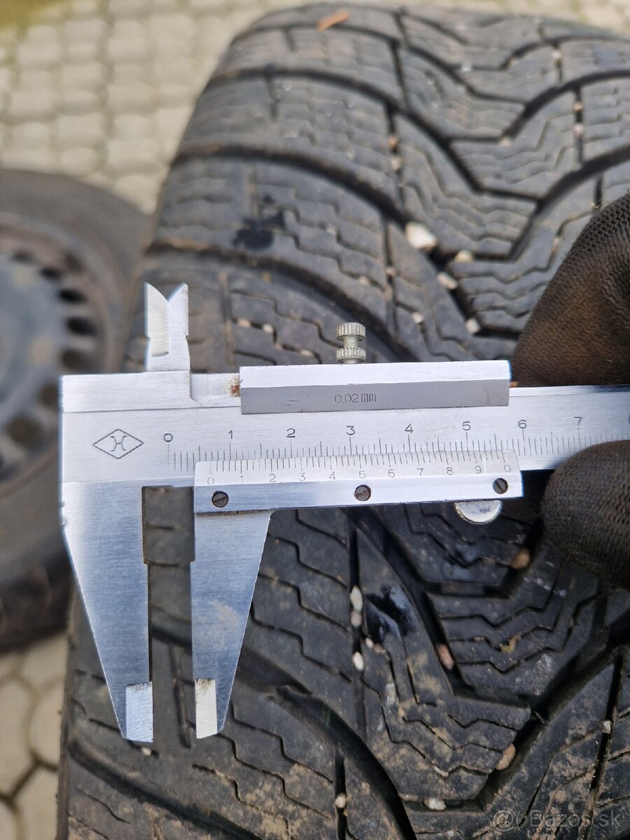 Zimne pneu 205/55 R16 Dot 2817 2ks BEZ DISKOV LEN PNEU - 4