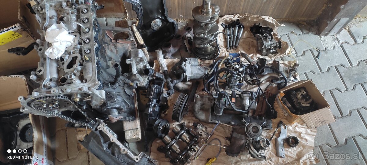 Náhradné diely motora 2.0 dci, m9r - 4