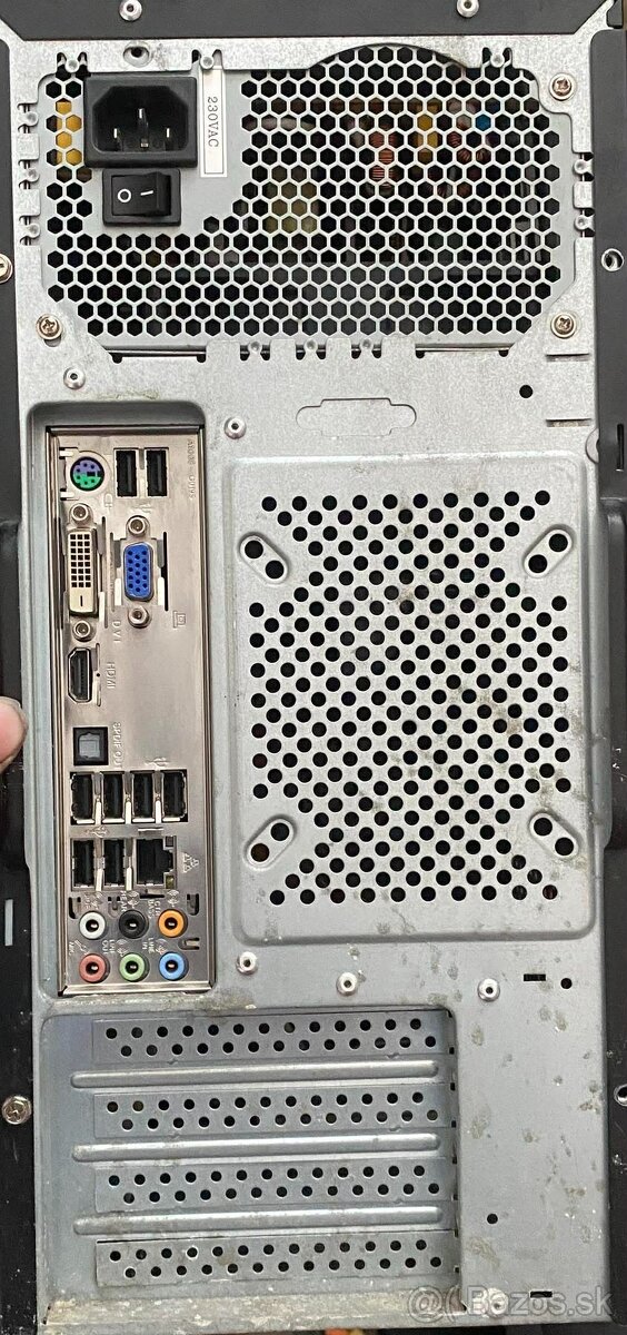 Predám komplet kancelárski pc z Intel cereon 2gb ram bez hdd - 4