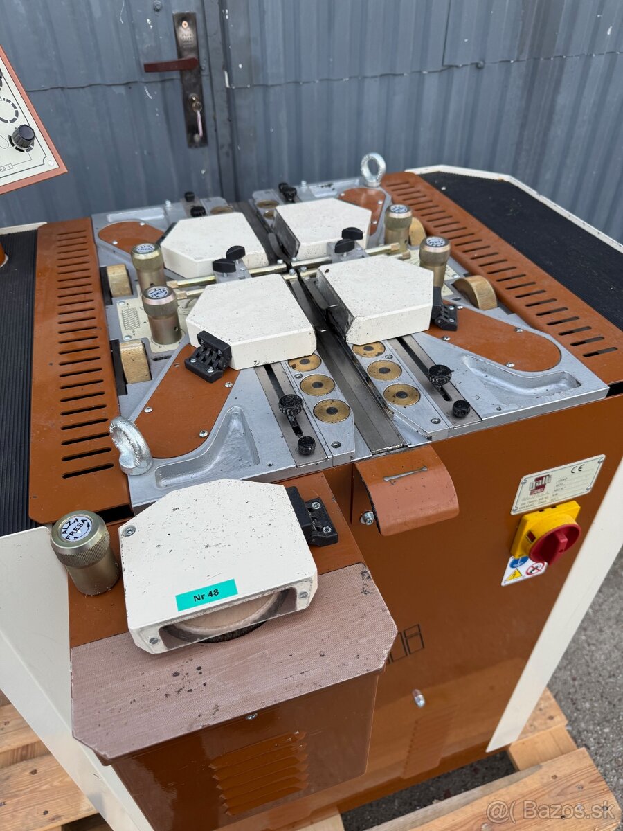 Automatický lešticí stroj na hran kožených řemenů Galli FC2E - 4