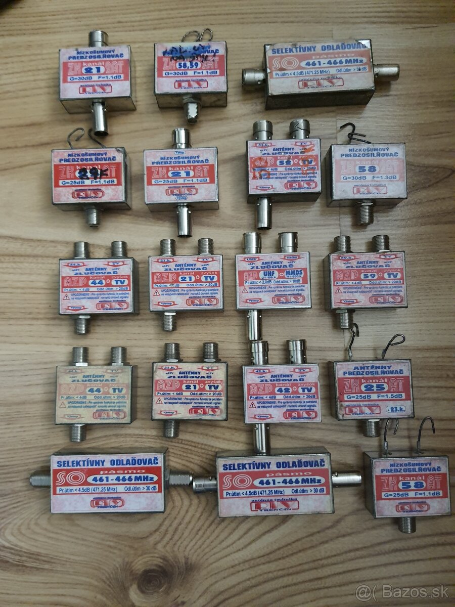 Predzosilovače, zlučovace, zádrže - 4