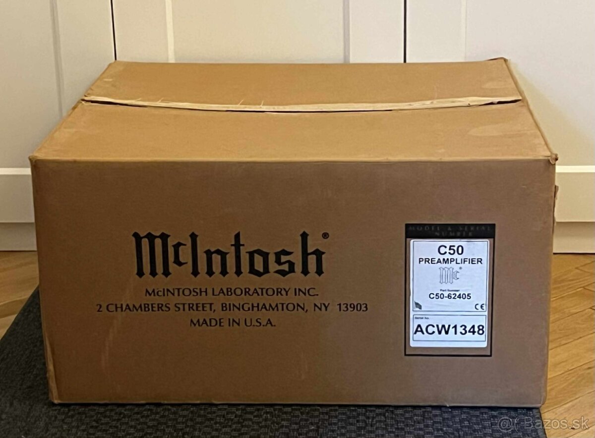Znizena cena Mcintosh c50 - 4