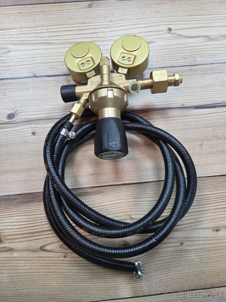 Redukčný ventil pre CO2 200/10 bar - LINDE - 4