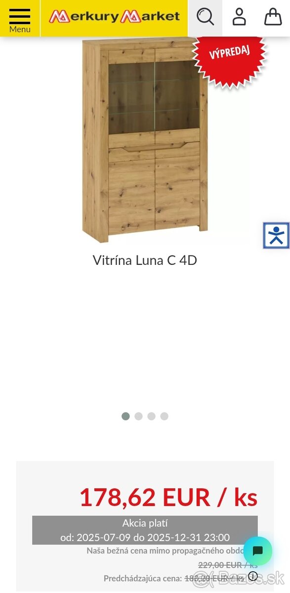 Vytrina - komoda - 4