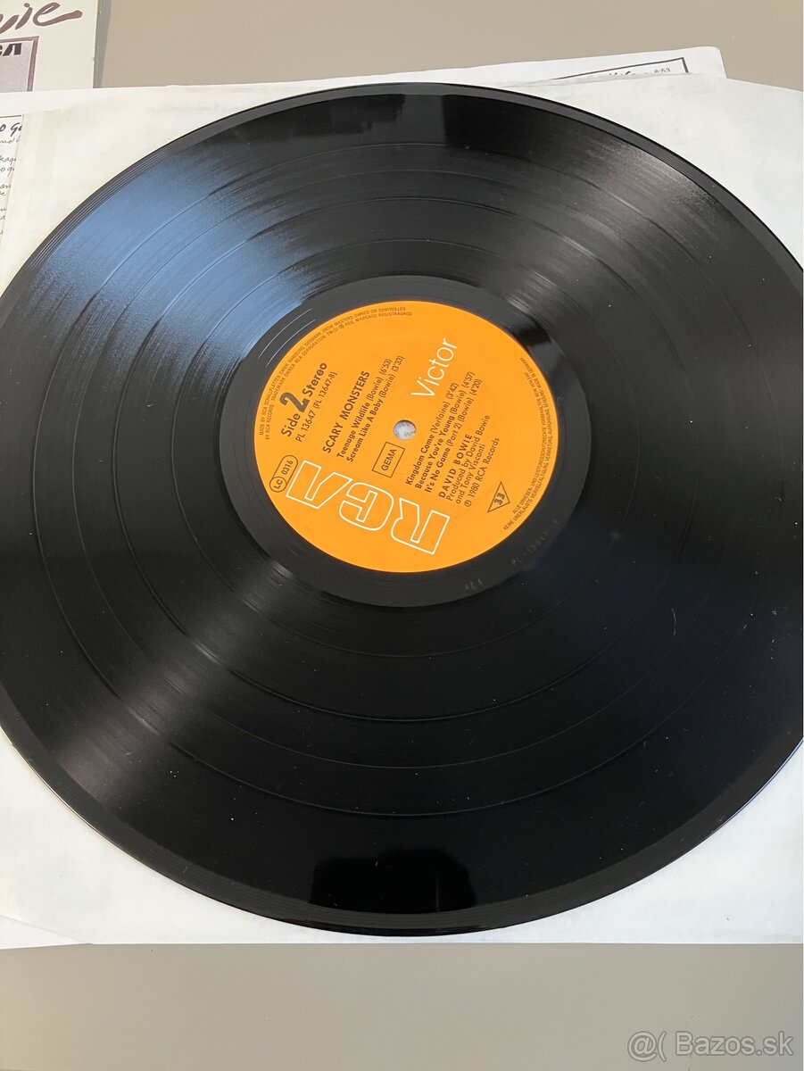 LP David Bowie - Scary Monsters - 4