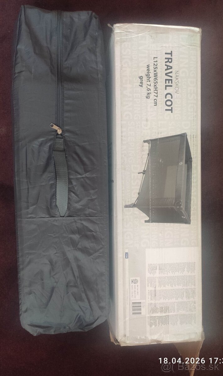 Detská cestovná postieľka - 4