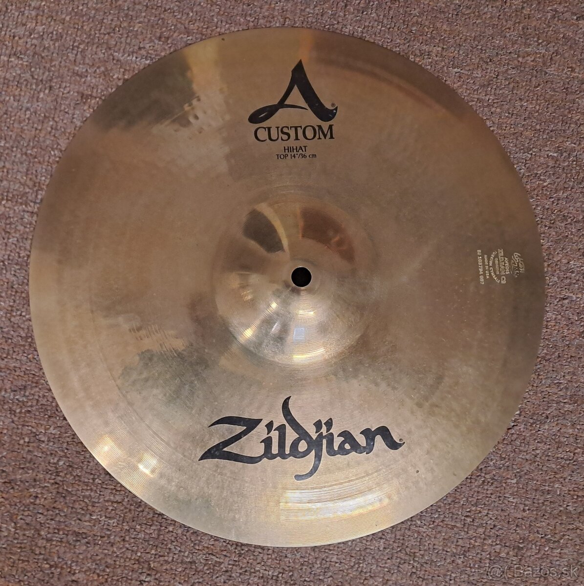 14" A custom hihat Zildjian - 4
