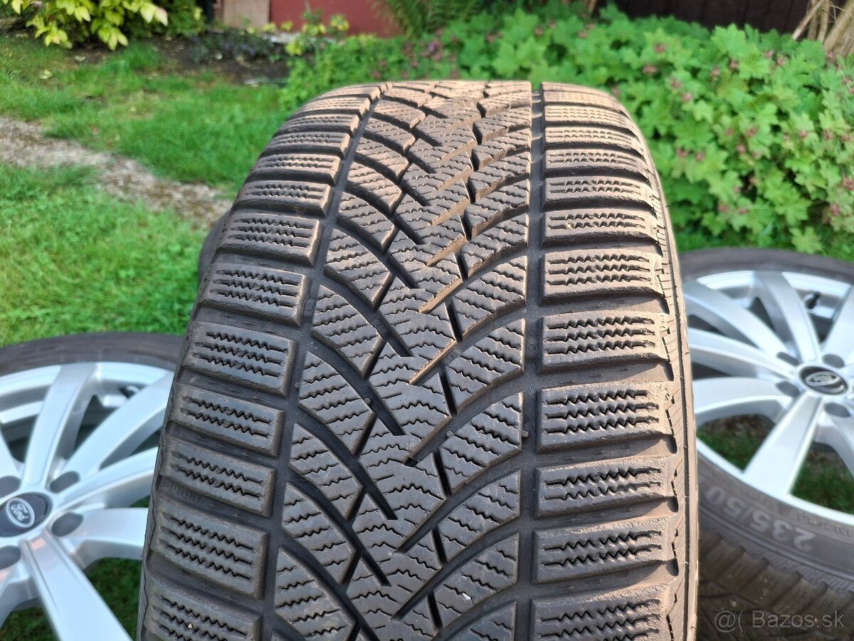 18" ALU 5x108 nové + zimné 235/50 r18 8mm TOP SADA - 4