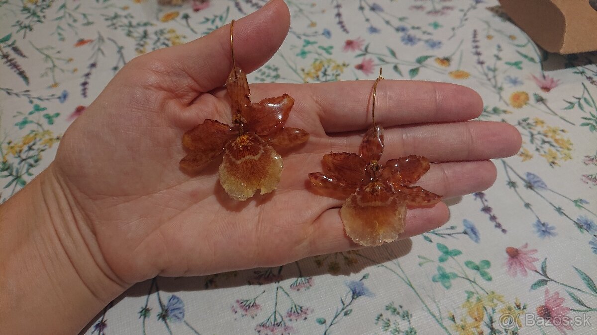 Orchidea náušnice - 4