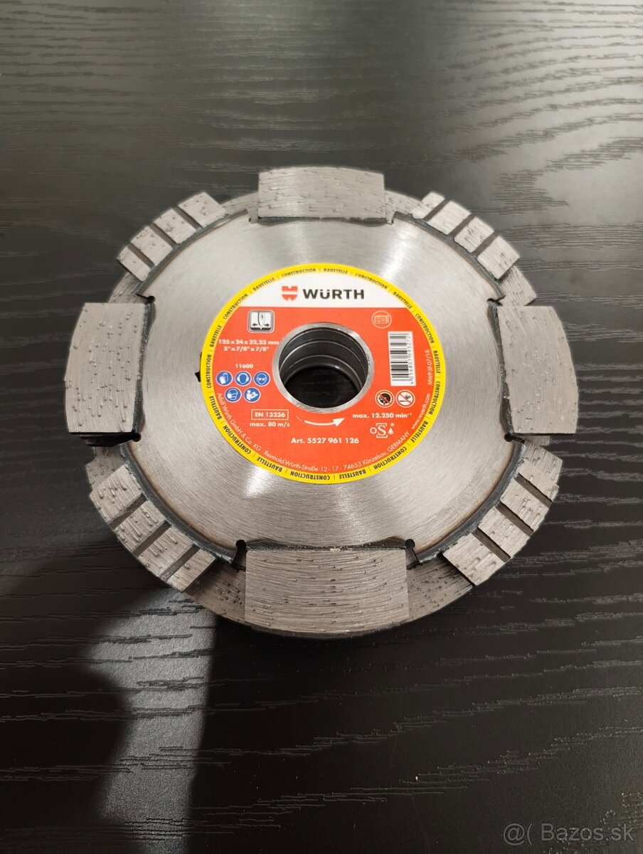 Predám rezné, drážkovacie diamantové kotúče - 4