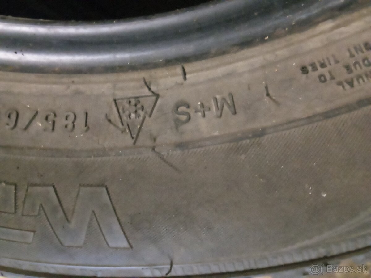 Predám 185/60 R15 zimné - 4