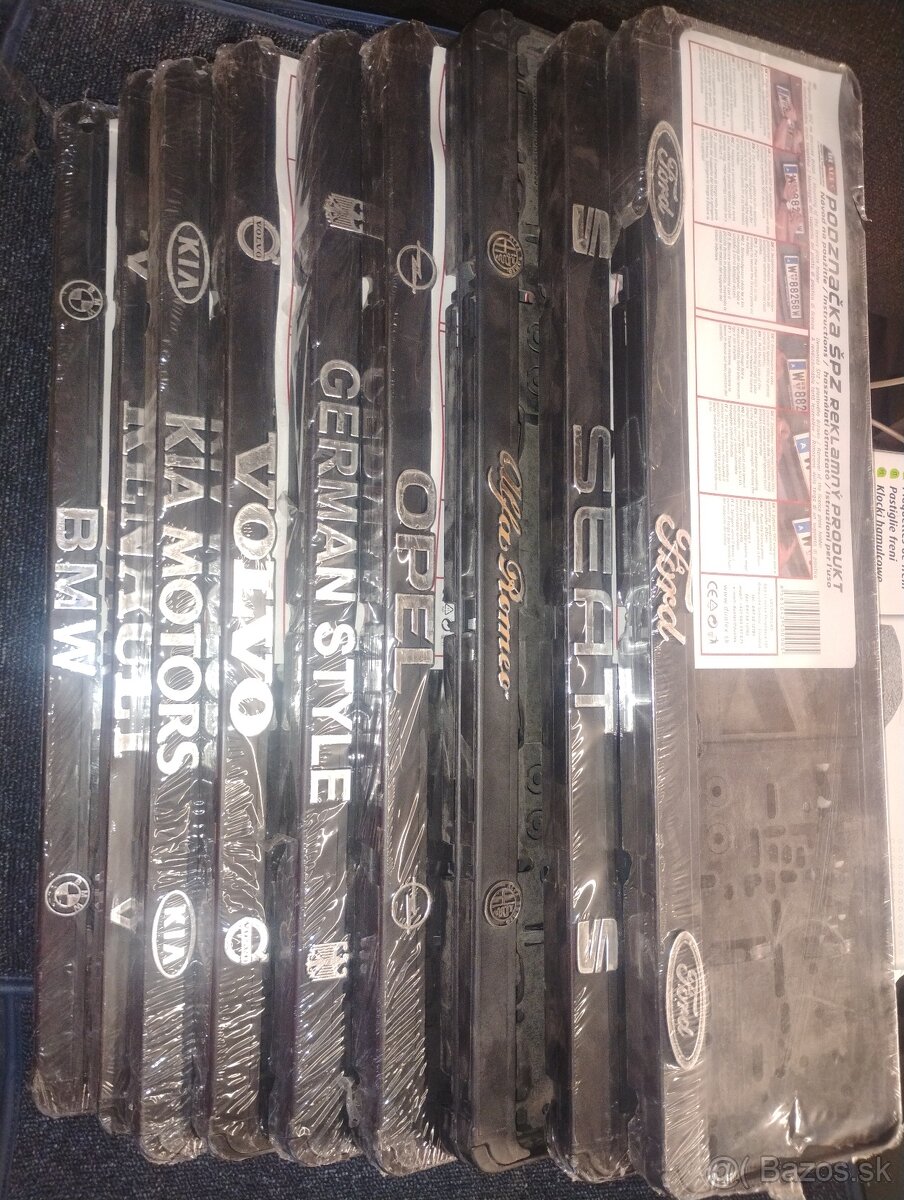 Výpredaj podložky pod ŠPZ držiak EČV - 4