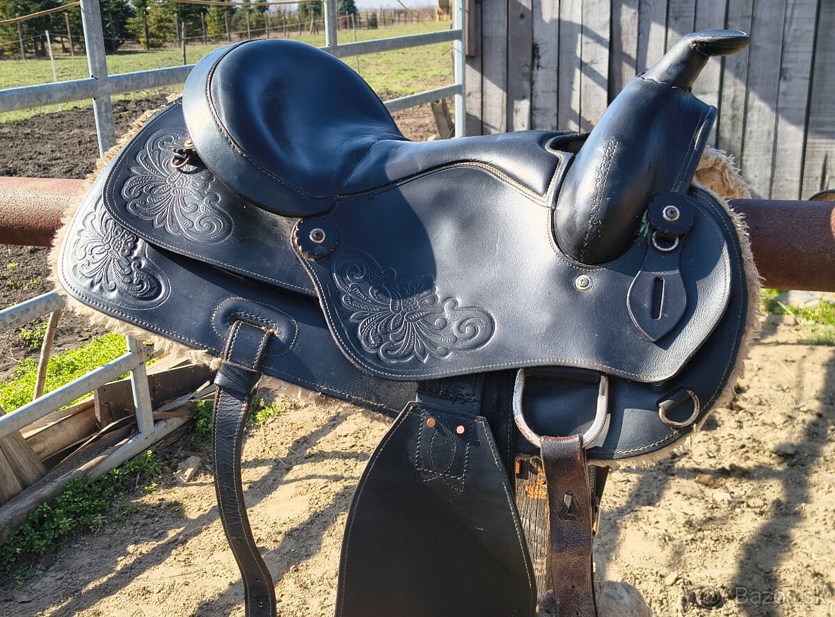 Westernové sedlo - 4